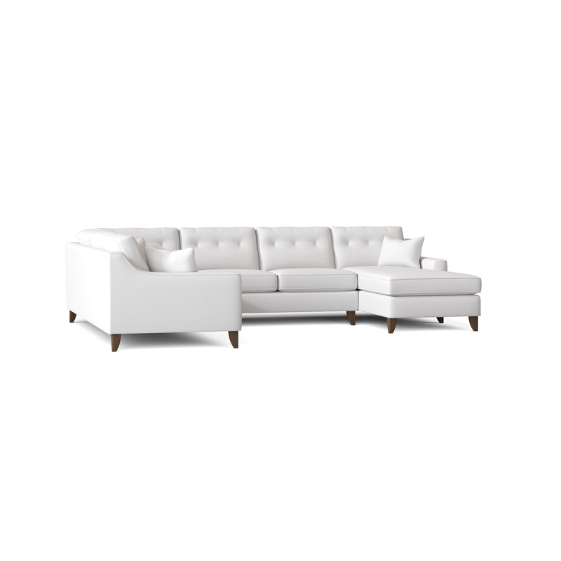 Wayfair Custom Upholstery™ UShaped Sectional & Reviews Wayfair